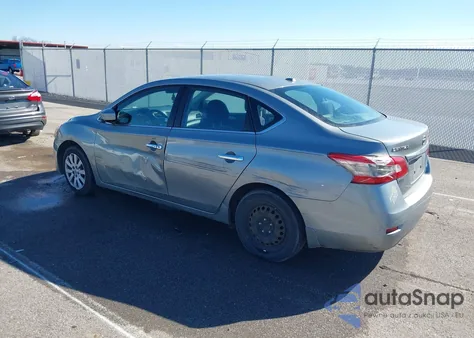 2013 Nissan Sentra Sv из США, поврежденный, VIN 3N1AB7AP6DL633049